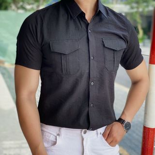 ÁO TAY NGẮN NAM VẢI ĐŨI CAO CẤP