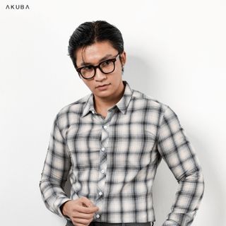 ÁO SƠ MI TAY DÀI AKUBA 02B0324