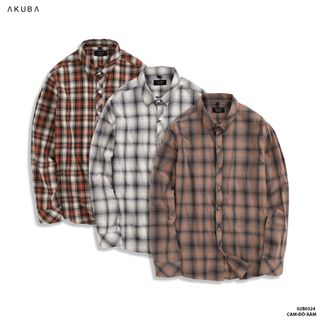 ÁO SƠ MI TAY DÀI AKUBA 02B0324