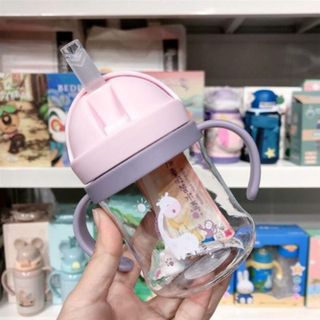 Bình Tập Uống, Cốc Tập Uống Nước Dung Tích 250ml/300/350 ml Tiện Lợi Cho Bé