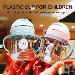 Bình Tập Uống, Cốc Tập Uống Nước Dung Tích 250ml/300/350 ml Tiện Lợi Cho Bé