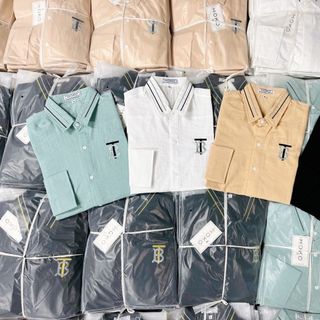 SƠ MI ĐŨI TAY DÀI THÊU LOGO