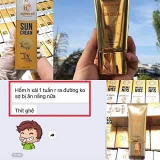 Kem chống nắng huỳnh đỗ