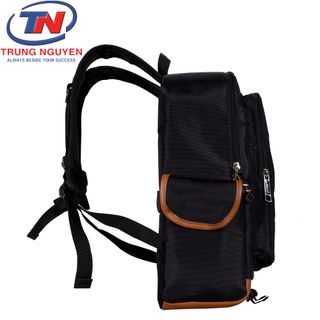 Balo đi học màu đen, balo học sinh cấp 3 thời trang, balo laptop nhỏ gọn XBAGS Xb 3101