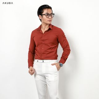 ÁO SƠ MI TAY DÀI AKUBA 02A0228