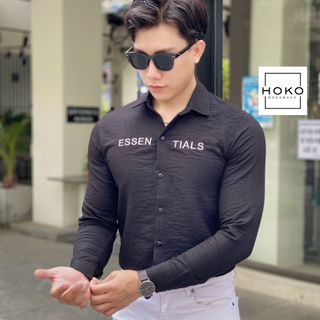 SƠ MI ĐŨI TAY DÀI THÊU CHỮ