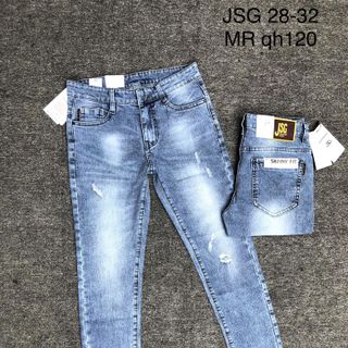 Quần Jeans nam skinny fit
