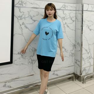 Sét bộ nữ ,đồ bộ lững ngố nữ thun coton sufa,áo phom rộng phối quần đen ,thời trang xuân hè BL 13