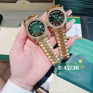 ĐỒNG HỒ ROLLEX CƠ CAO CẤP VIỀN ĐÁ HOT