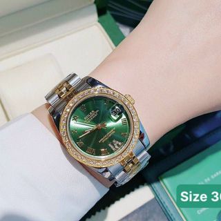 ĐỒNG HỒ ROLLEX CƠ CAO CẤP VIỀN ĐÁ HOT