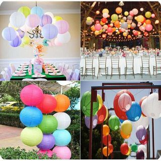 Lồng đèn vải nhiều màu