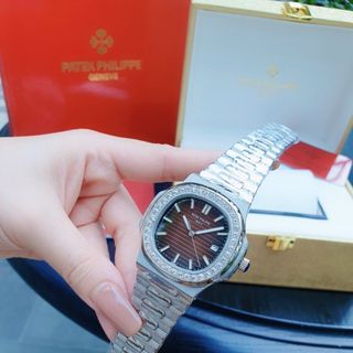 ĐỒNG HỒ LATEK PHlLIPPE NAUTILUS SILVER NEW