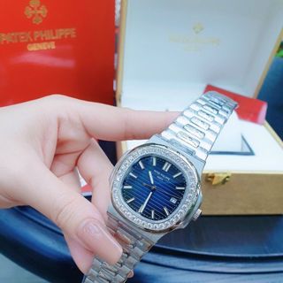 ĐỒNG HỒ LATEK PHlLIPPE NAUTILUS SILVER NEW