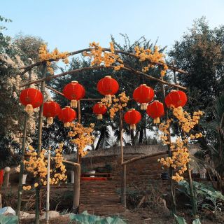 Lồng đèn trung quốc đỏ