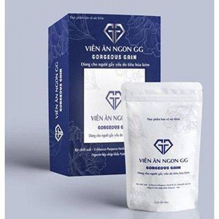 Viên Ăn Ngon GG Gorgeous Gain Giúp Ăn Ngon Tăng Cân Ngủ Sâu Cải Thiện Hệ Tiêu Hoá Ăn Ngủ Sâu An Toàn Không Tác Dụng Phụ