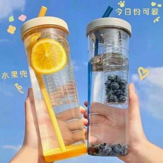 Bình nước đetox có ngăn chưa hoa quả