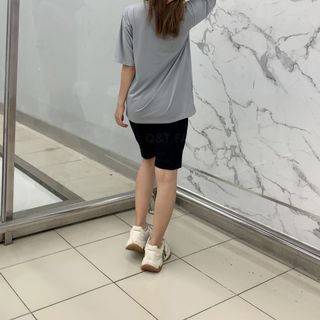 Sét bộ nữ ,đồ bộ lững ngố nữ thun coton sufa,áo phom rộng phối quần đen ,thời trang xuân hè BL13-XÁM