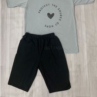 Sét bộ nữ ,đồ bộ lững ngố nữ thun coton sufa,áo phom rộng phối quần đen ,thời trang xuân hè BL13-XÁM