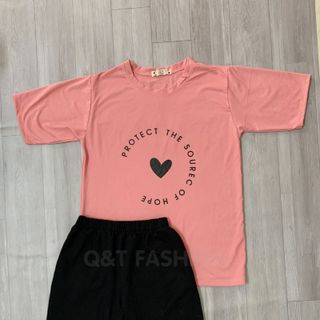 Sét bộ nữ ,đồ bộ lững ngố nữ thun coton sufa,áo phom rộng phối quần đen ,thời trang xuân hè BL13-HỒNG PHẤN