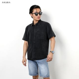 ÁO SƠ MI TAY NGẮN AKUBA 01D0229
