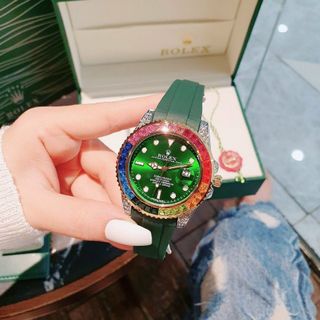 ĐỒNG HỒ ROLLEX NAM CAO SU TRUNG CẤP