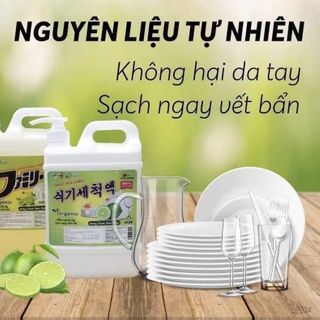 Nước rửa chén organic