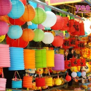 Lồng đèn trung thu giấy hình trụ