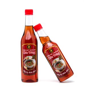 Nước mắm chín dũng 80% 20 Đạm. Dốc lết - Ninh Hòa - Khánh Hòa. 500 ml