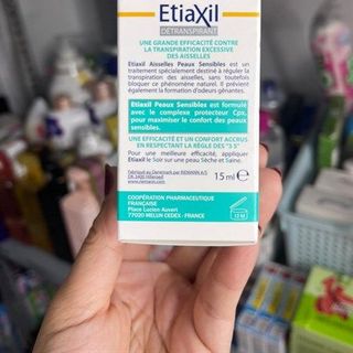 Lăn khử mùi Etisxil Pháp màu xanh 15ml