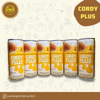 Nước Đông Trùng Hạ Thảo CORDYPLUS - Thùng 24 Lon