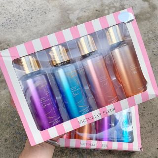 Set Victor Fleur Áo Dài 4 chai xịt thơm toàn thân