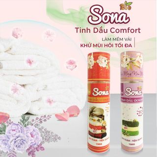TINH DẦU THIÊN NHIÊN SONA Hương Ban Mai 150ml| Xả vải khô - Xịt thơm quần áo sona, chiết xuất từ thiên nhiên, lưu hương bên lâu trên quần áo