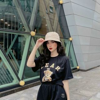 Bộ mặc nhà logo in Bear Gấu