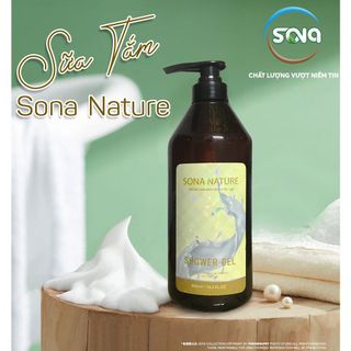 Sữa Tắm Thiên Nhiên SONA Giúp Làn Da Trắng Sáng Mịn Màng - Giúp Cơ Thể có Hương Thơm Quyến Rũ