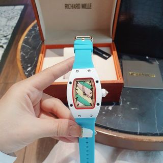 ĐỒNG HỒ RICHARD MILLER NỮ XANH TRUNG CẤP NEW