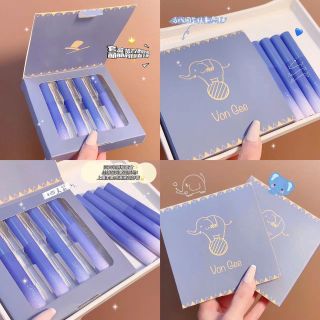 Set son Vongee 4 cây voi xanh