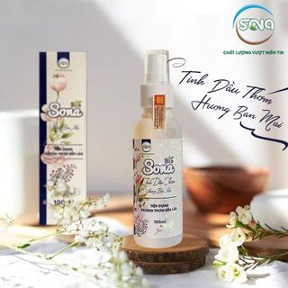 Tinh dầu thơm hương Ban Mai 100ml| Tinh dầu chiết xuất từ thiên nhiên| Xả Vải Khô - Xịt Thơm Quần Áo SONA - Giúp áo quần có hương thơm thanh khiết, lưu hương 3-4 ngày