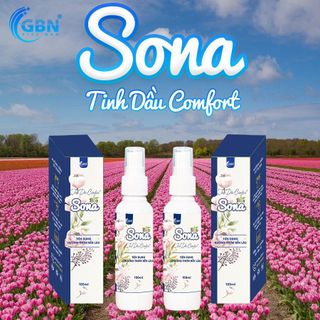 Tinh dầu thơm hương Ban Mai 100ml| Tinh dầu chiết xuất từ thiên nhiên| Xả Vải Khô - Xịt Thơm Quần Áo SONA - Giúp áo quần có hương thơm thanh khiết, lưu hương 3-4 ngày