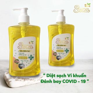 Nước Rửa Tay SONA | Sản phẩm Thiên Nhiên diệt khuẩn an toàn và bảo vệ gia đình