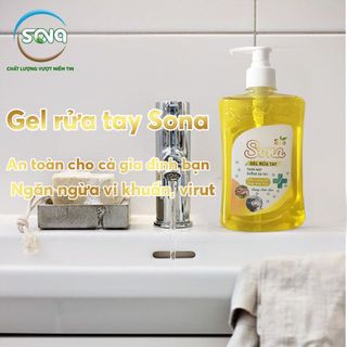 Nước Rửa Tay SONA | Sản phẩm Thiên Nhiên diệt khuẩn an toàn và bảo vệ gia đình