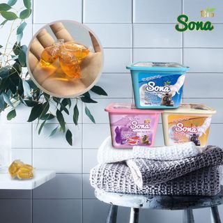 Hộp Viên Giặt Xả Hương Comfort | Viên Giặt Xả Quần Áo SoNa - Sản Phẩm Chiết Xuất Từ Thiên Nhiên Siêu Tiện Lợi |Hộp 30 Viên| Siêu Tiết Kiệm & An Toàn