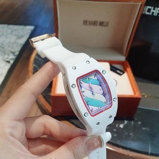 ĐỒNG HỒ RICHARD MILLER CANDY TRẮNG TRUNG CẤP