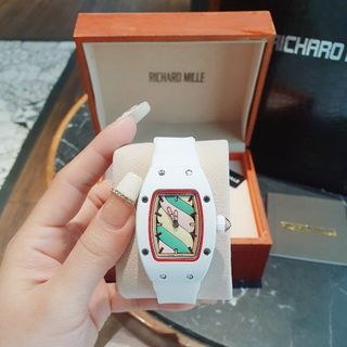 ĐỒNG HỒ RICHARD MILLER CANDY TRẮNG TRUNG CẤP