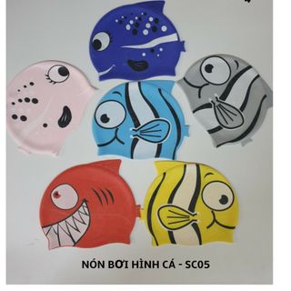 Nón bơi hình cá
