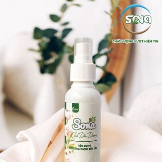 Tinh Dâù Thơm Hương Lộc Biếc 100ml | Tinh dầu thơm chiết xuất từ thiên nhiên| Xả vải khô, Xịt thơm quần áo SONA - Hương thơm êm dịu lưu giữ trên áo quần dài lâu