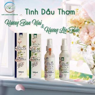 Tinh Dâù Thơm Hương Lộc Biếc 100ml | Tinh dầu thơm chiết xuất từ thiên nhiên| Xả vải khô, Xịt thơm quần áo SONA - Hương thơm êm dịu lưu giữ trên áo quần dài lâu