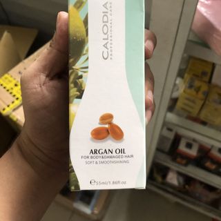Tinh Dầu Calodia Argan Oil dưỡng bóng tóc 55ML
