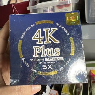 Kem 4k plus dưỡng trắng ban ngày 20g