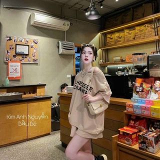 Đồ bộ mặc nhà in cheeese