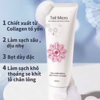 Sữa rửa mặt Yến Teil Micro